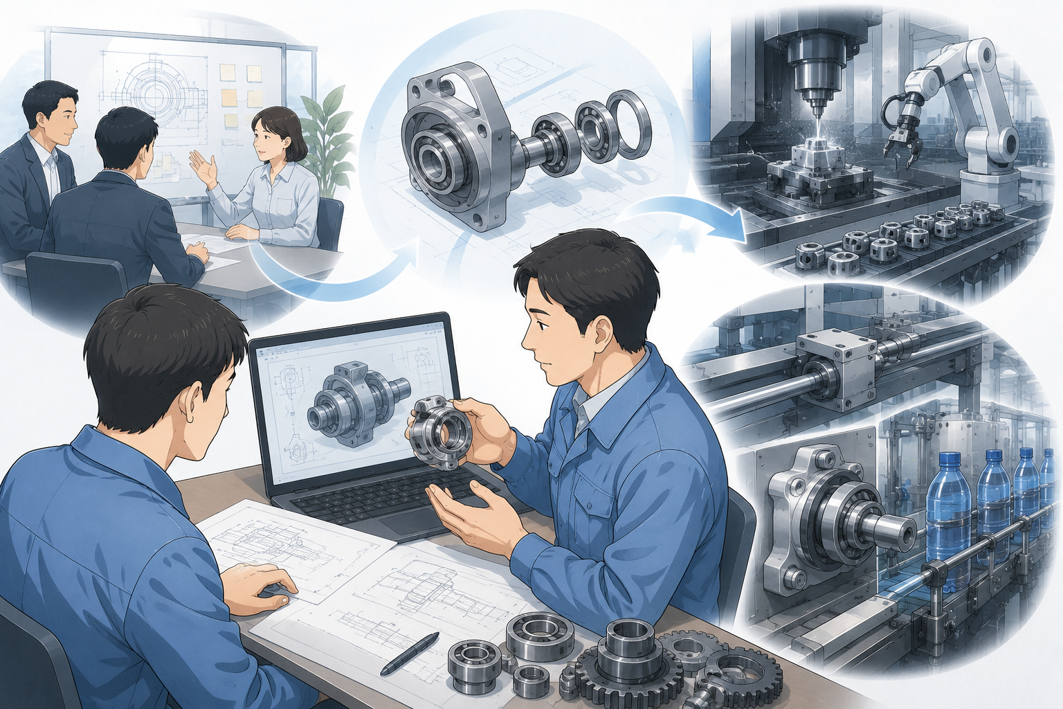 製造業専門の導入事例制作サービス｜ものづくりライターが取材・執筆｜導入事例マイスター | オフィス・キートス|製造業の導入事例の記事化サービス